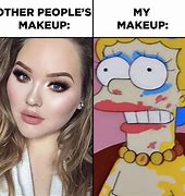 Image result for Baddie Makeup Meme