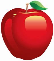 Image result for Cute Red Apple Clip Art