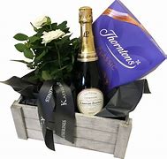 Image result for Flowers and Champagne Gifts