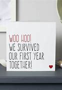 Image result for Funny 1 Year Anniversary Cards