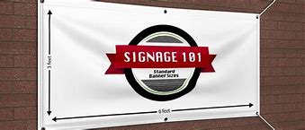 Image result for Signage Stpre Size