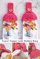 Image result for How to Start a Crochet Towel Topper