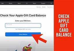 Image result for Apple Gift Card Balance Check