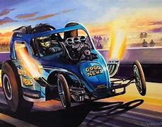 Image result for Drag Racing Cartoon On Black Background