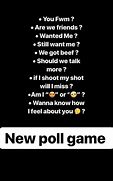 Image result for Who Want Me Instagram Poll Meme