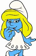 Image result for Smurfette Smurfs Cartoon