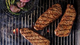 Image result for New York Strip Steak Gas Grill