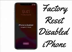 Image result for Hard Reset Disabled iPhone