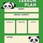 Image result for Individual Lesson Plan Template