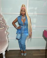 Image result for Nicki Minaj in Blue