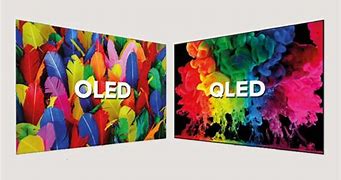 Image result for OLED Q-LED vs