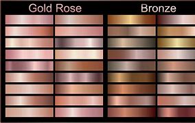 Image result for Rose Gold and Bronze Combination