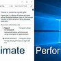 Image result for Performance Mode in English