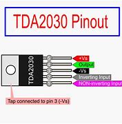Image result for TDA2030A Schematic