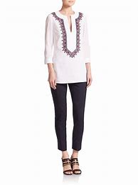 Image result for Embroidered Cotton Tunic