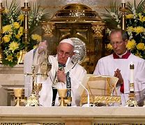 Image result for Pope Francis Sunday Mass