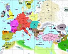 Image result for Map of Europe 1000 CE