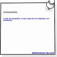 Image result for inadaptable