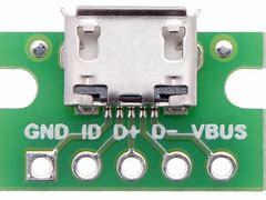 Image result for 4 Pin Micro USB Pinout