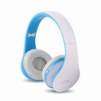 Image result for HP Blue On Ear Headphones and White