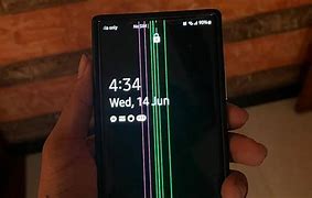 Image result for Sony Phones Green Line