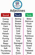 Image result for Adjectives for Taste