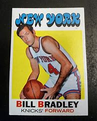 Image result for Bill Bradley Basketball Card