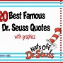Image result for Dr. Seuss Quotes Move Mountains
