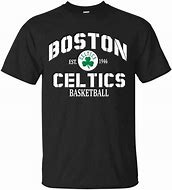 Image result for Boston Celtics T-Shirt Rebel