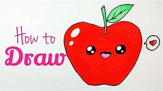 Image result for Cup and Apple Drawing