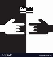 Image result for Equality Black and White
