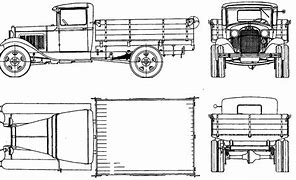 Image result for UPS Truck Blueprint