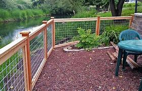Image result for Welded Wire Fencing around a Tree