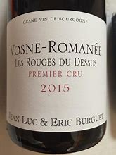 Image result for Alain Burguet Vosne Romanee Rouges Dessus