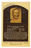 Image result for Satchel Paige Autographed Baseball