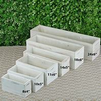 Image result for Planter Box with Plastic Container