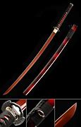 Image result for Red and Black Samurai Sword