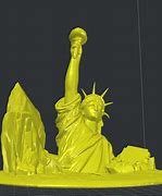 Image result for Homer Simpson Planet of the Apes Statue of Liberty