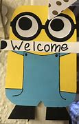 Image result for Minion Holding a Training Sign