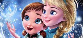 Image result for Baby Disney Princess Anna and Elsa
