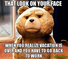 Image result for Monday After Vacation Meme