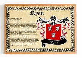 Image result for Ryan Coat of Arms and Motto