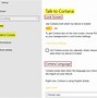 Image result for Cortana Settings