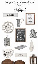 Image result for Walmart Farmhouse Clearance Decor