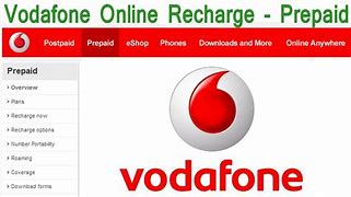 Image result for Vodafone Prepaid Recharge