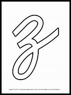 Image result for Cursive Letter Z Lowercase