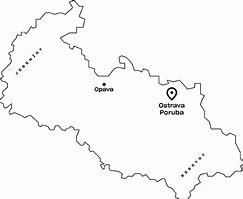 Image result for Ostrava Poruba Mapa