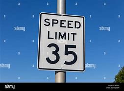 Image result for Exit Speed Limit 35 Sign