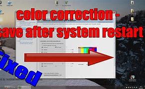 Image result for Monitor Go Different Color and Have to Reboot PC