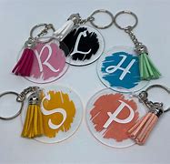 Image result for Round Shape Plastic Keychain
